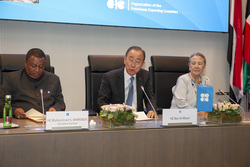 Opec Address By He Ban Ki Moon Former Un Secretary General