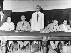 The delegation of Iran to the historic ‘Baghdad Conference’ held between 10-14 September 1960
